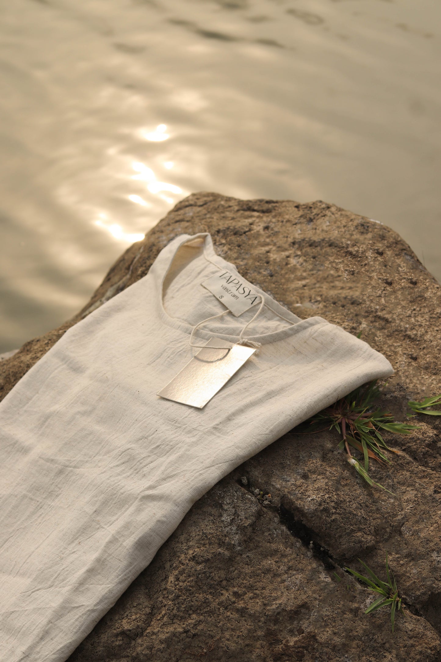 Women's Short Sleeve Khadi Cotton Top